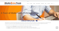 Desktop Screenshot of imediasalesteam.com